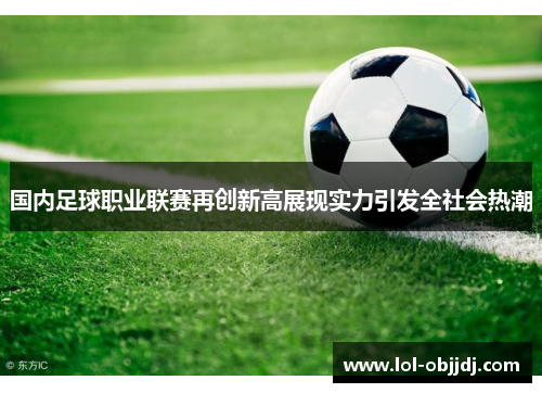 国内足球职业联赛再创新高展现实力引发全社会热潮